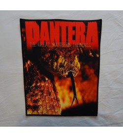 Pantera The Great Southern Trendkill Backpatch Giant Back Patch Rückenaufnäher Aufnäher