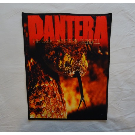 Pantera The Great Southern Trendkill Backpatch Giant Back Patch Rückenaufnäher Aufnäher