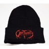 Obituary Beanie Red Logo Fold down High Quality Embroidered Beanie Soft and Warm
