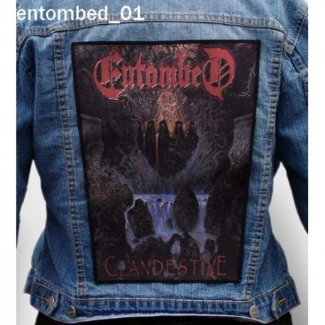 Entombed Backpatch Giant Back Patch Rückenaufnäher Aufnäher 