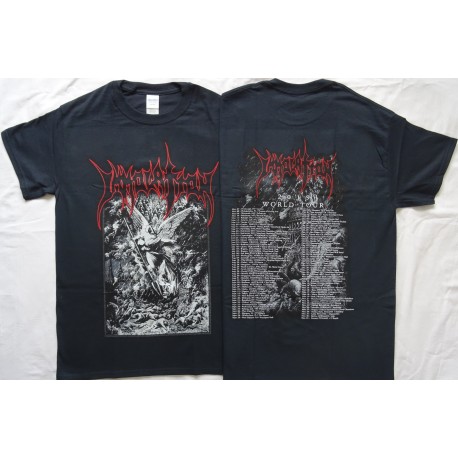 Immolation Atonement World Tour 2019 Official Merchandise T-Shirt Death Metal 
