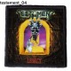 Testament Patch Backpatch Rückenaufnäher Aufnäher