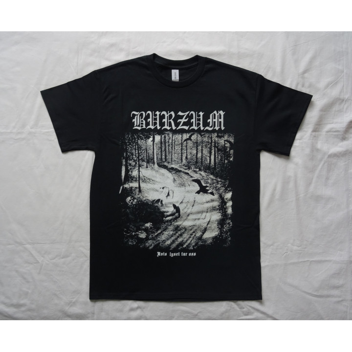 Burzum Hvis Lyset Tar Oss Official T-Shirt Black Metal a∴a∴ Varg Vikernes Count Grishnackh