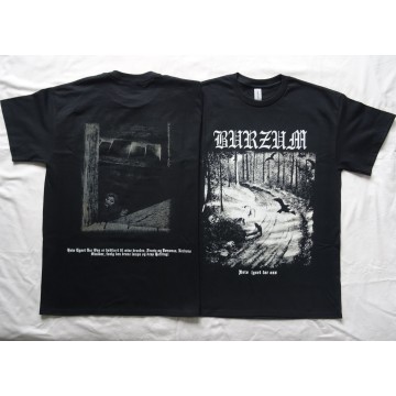 Burzum Hvis Lyset Tar Oss Official T-Shirt Black Metal a∴a∴ Varg Vikernes Count Grishnackh