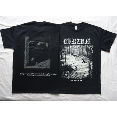 Burzum Hvis Lyset Tar Oss Official T-Shirt Black Metal a∴a∴ Varg Vikernes Count Grishnackh