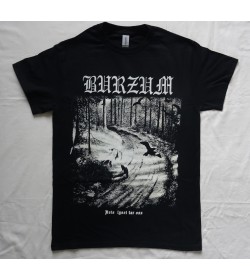 Burzum Hvis Lyset Tar Oss Official T-Shirt Black Metal a∴a∴ Varg Vikernes Count Grishnackh