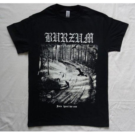 Burzum Hvis Lyset Tar Oss Official T-Shirt Black Metal a∴a∴ Varg Vikernes Count Grishnackh