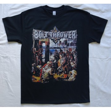 Bolt Thrower The IVth Crusade T-Shirt Old School Death Metal Grind Core