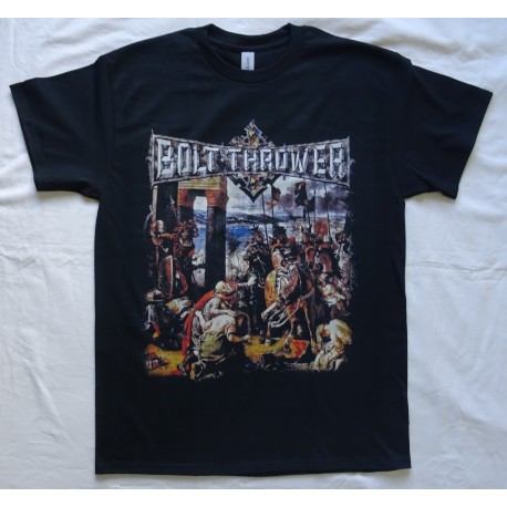 Bolt Thrower The IVth Crusade T-Shirt Old School Death Metal Grind Core