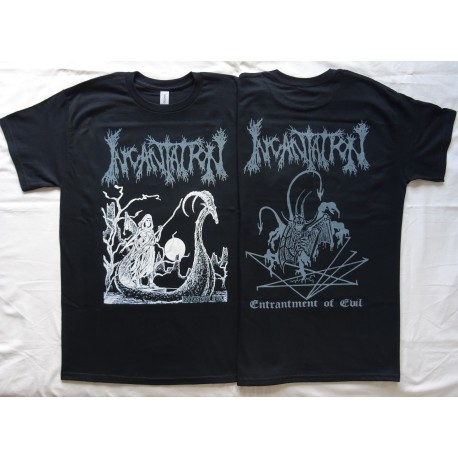 Incantation Official Entrantment of Evil Official T-Shirt Official Merchandise Death Fucking Metal