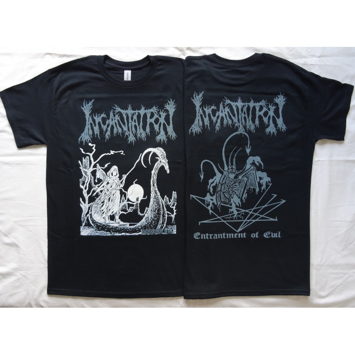 Incantation Official Entrantment of Evil Official T-Shirt Official Merchandise Death Fucking Metal