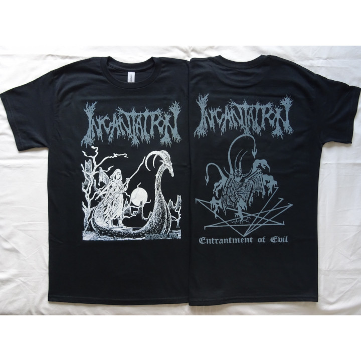 Incantation Official Entrantment of Evil Official T-Shirt Official Merchandise Death Fucking Metal