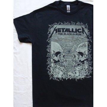 Metallica The Black Album Enter Sandman Birth School Metallica Death Official T-Shirt