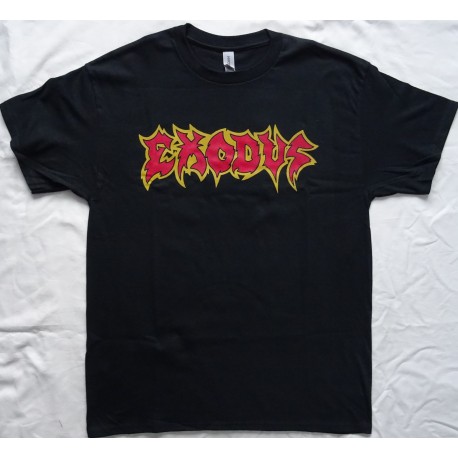 Exodus Logo Old School Thrash Metal Official T-Shirt Free Shipping