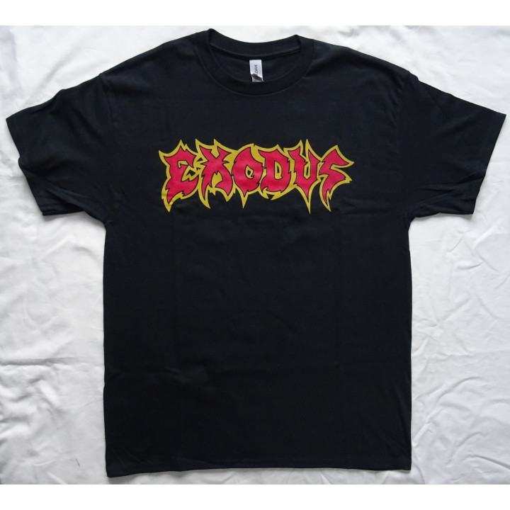 Exodus Logo Old School Thrash Metal Official T-Shirt Free Shipping