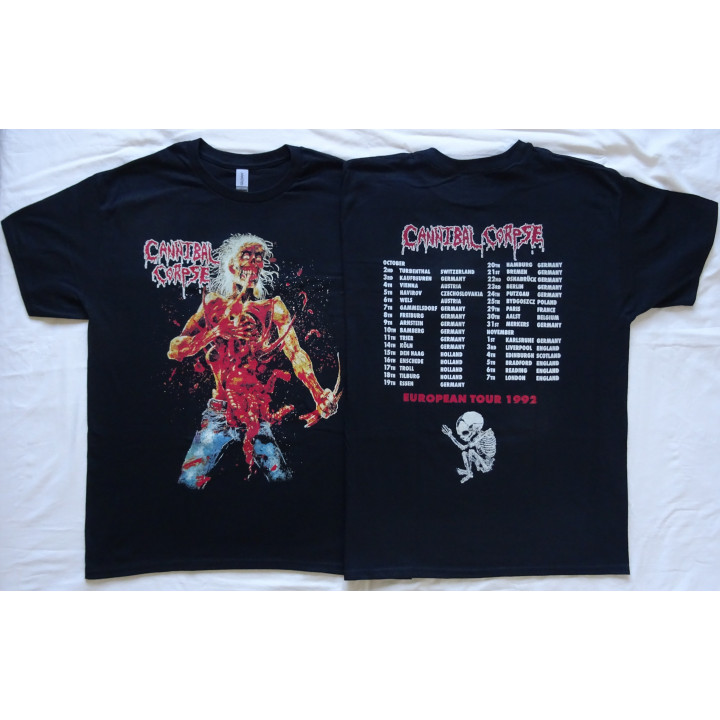 Cannibal Corpse Eaten Back To Life European Tour 1992 Death Metal 