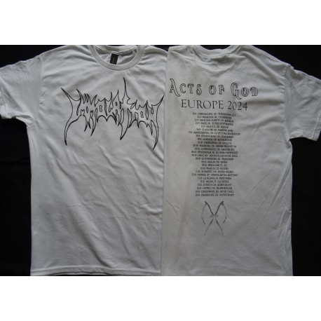 Immolation Acts of God Europe Tour 2024 Death Metal Free Shipping