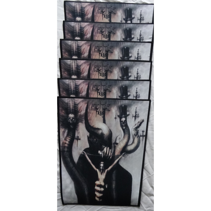 Celtic Frost To Mega Therion Backpatch Giant Back Patch Rückenaufnäher Aufnäher Hellhammer Triptykon