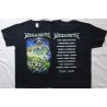 Megadeth Dystopia Europe Tour 2018 Official T-Shirt 