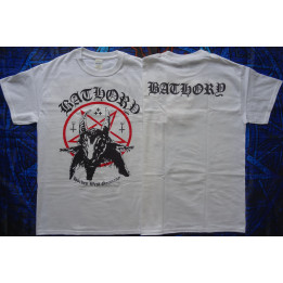 Bathory Goat Hordes Germany Free Shipping Official T-Shirt Quorthon Seth Legend of Black Metal REAL PHOTO ! (NO PHOTO SHOP !)