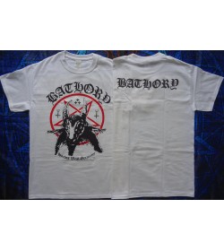 Bathory Goat Hordes Germany Official T-Shirt Quorthon Seth Legend of Black Metal 