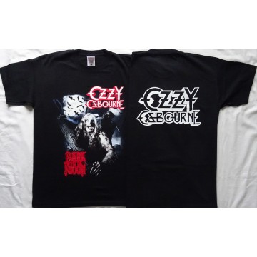 Ozzy Osbourne Bark at the Moon T-Shirt Prince of Darkness Black Sabbath