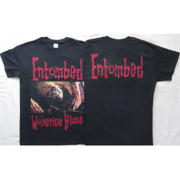 Entombed Wolverine Blues Official T-Shirt Classic Swedish Old Death Metal Original Official Merchandise Free Shipping 