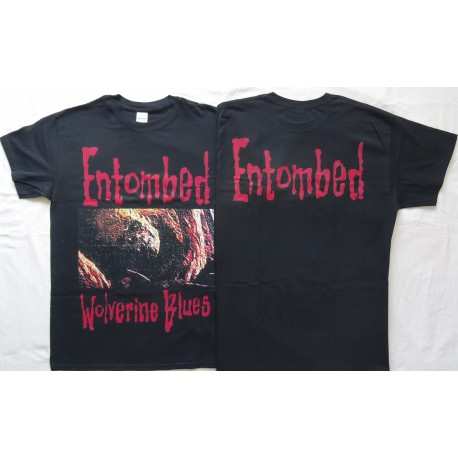 Entombed Wolverine Blues Official T-Shirt Classic Swedish Old Death Metal Original Official Merchandise Free Shipping 