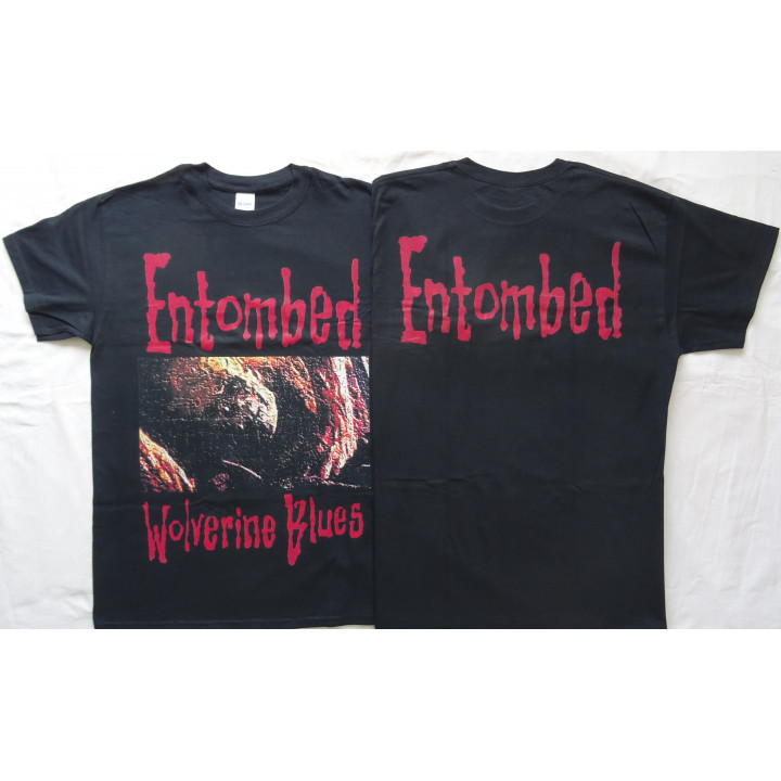 Entombed Wolverine Blues Official T-Shirt Classic Swedish Old Death Metal Original Official Merchandise Free Shipping 