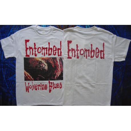Entombed Wolverine Blues Official T-Shirt Classic Swedish Old Death Metal Original Official Merchandise Free Shipping 