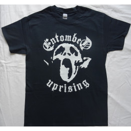 Entombed Uprising Official T-Shirt Classic Swedish Old Death Metal Original Official Merchandise Free Shipping