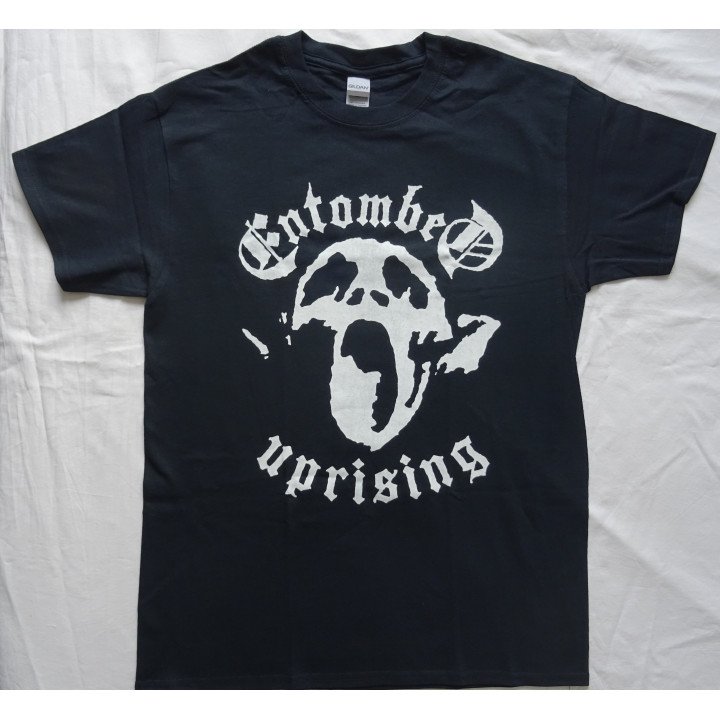 Entombed Uprising Official T-Shirt Classic Swedish Old Death Metal Original Official Merchandise Free Shipping
