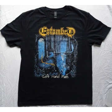Entombed Left Hand Path Official T-Shirt Classic Swedish Old Death Metal Original Official Merchandise Free Shipping 