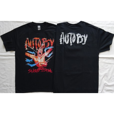 Autopsy Severed Survival Official Original T-Shirt Legend Death Metal