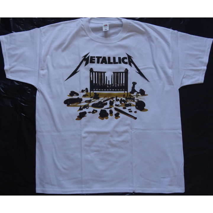 Metallica 72 Seasons M72 Free Shipping White Official T-Shirt Real Photo 