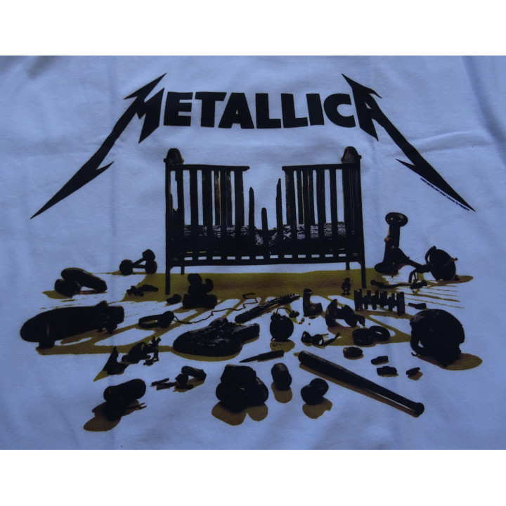 Metallica 72 Seasons M72 Free Shipping White Official T-Shirt Real Photo 