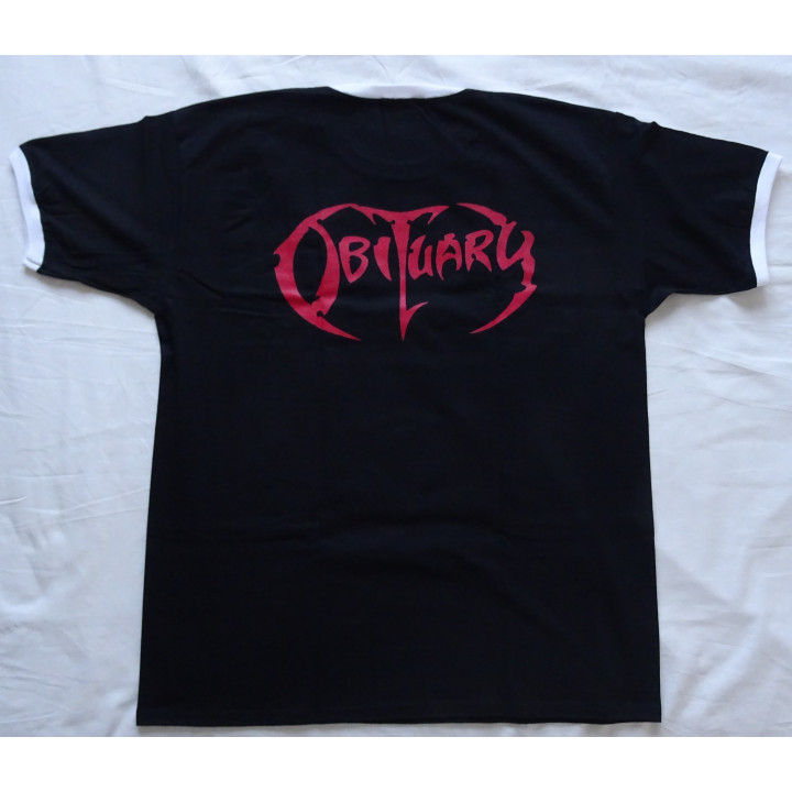 Obituary Cause Of Death Free Shipping Official T-Shirt Death Metal