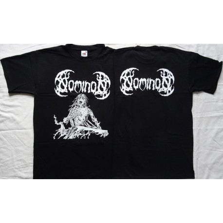 Nominon Free Shipping Remnants of a Diabolical History Official T-Shirt Death Metal Free Shipping  