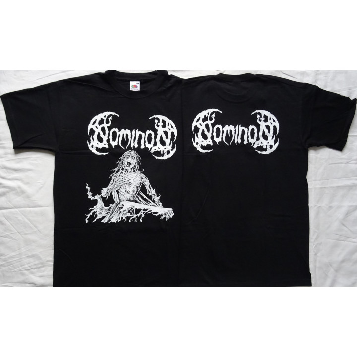 Nominon Free Shipping Remnants of a Diabolical History Official T-Shirt Death Metal Free Shipping  