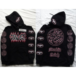 Vader Morbid Reich Official Original Zipper Hoodie Offizieller Kapuzenpullover mit Reißverschluss Death Metal 