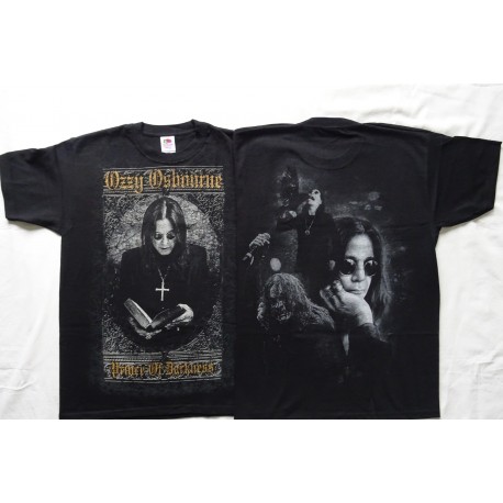Ozzy Osbourne Free Shipping Prince of Darkness Official T-Shirt Black Sabbath 