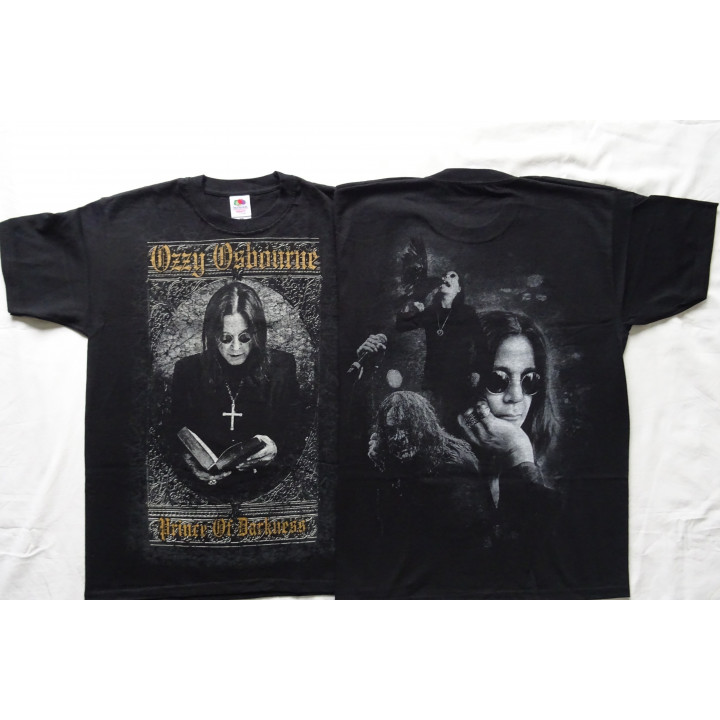 Ozzy Osbourne Free Shipping Prince of Darkness Official T-Shirt Black Sabbath 