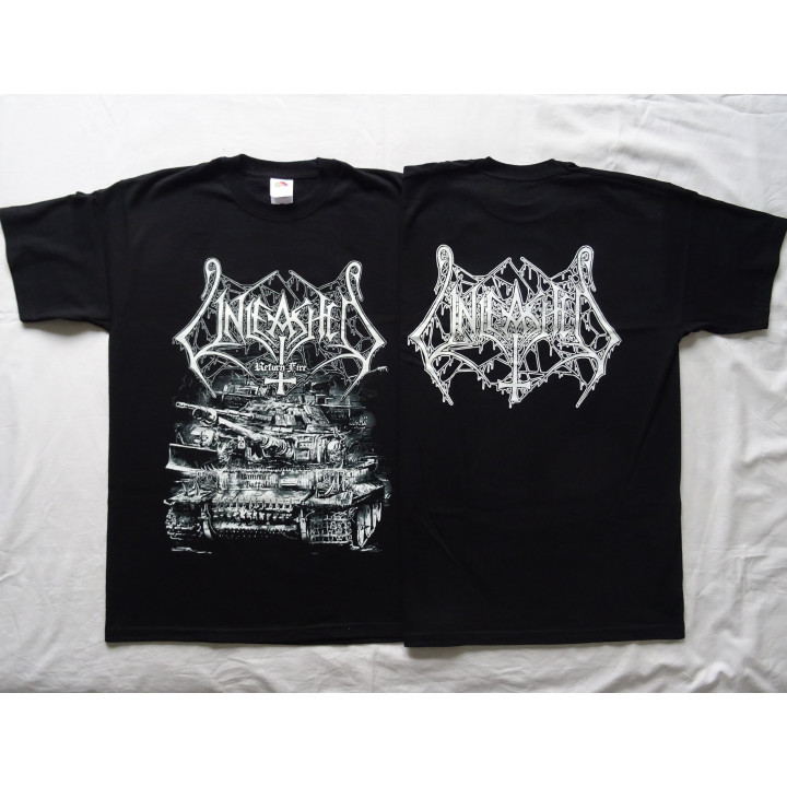 Unleashed Rapid Fire Free Shipping Official T-Shirt Hammer Battalion Death Metal