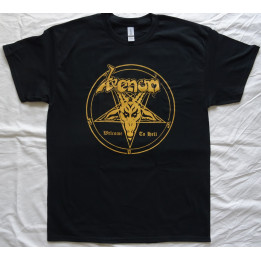 Venom Welcome To Hell Official T-Shirt Old School Black Metal