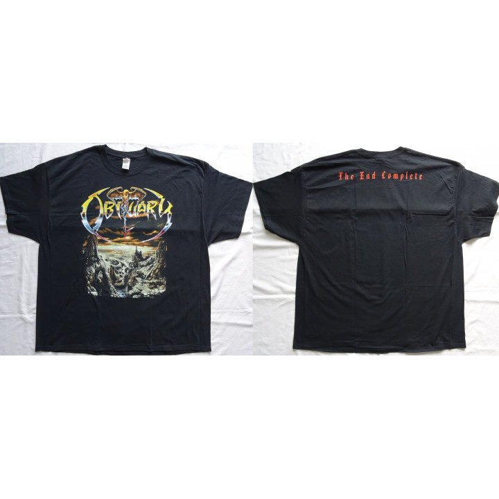 Obituary The End Complete Official Original Merchandise T-Shirt Unique Florida Death Metal