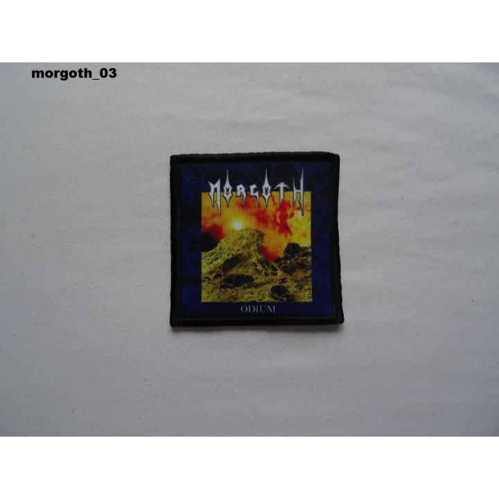 Morgoth Patch Set Resurrection Absurd, The Eternal Fall, Cursed+Free Patch Odium Backpatch Rückenaufnäher Aufnäher Death Metal