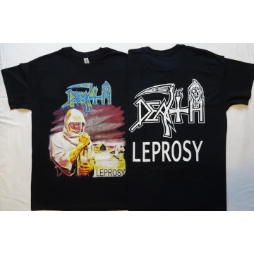 Death Leprosy Official T-Shirt Chuck Schuldiner Legend Classic Old Death Metal REAL PHOTO! NO PHOTO SHOP Free Shipping