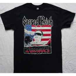 Sacred Reich Ignorance Official T-Shirt Classic Old Thrash Metal Real Photo