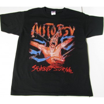 Autopsy Severed Survival Official Original T-Shirt Legend Death Metal