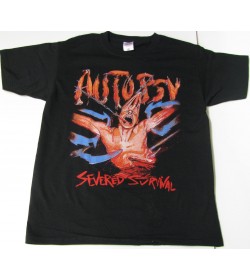 Autopsy Severed Survival Official Original T-Shirt Legend Death Metal